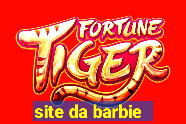 site da barbie - jogos